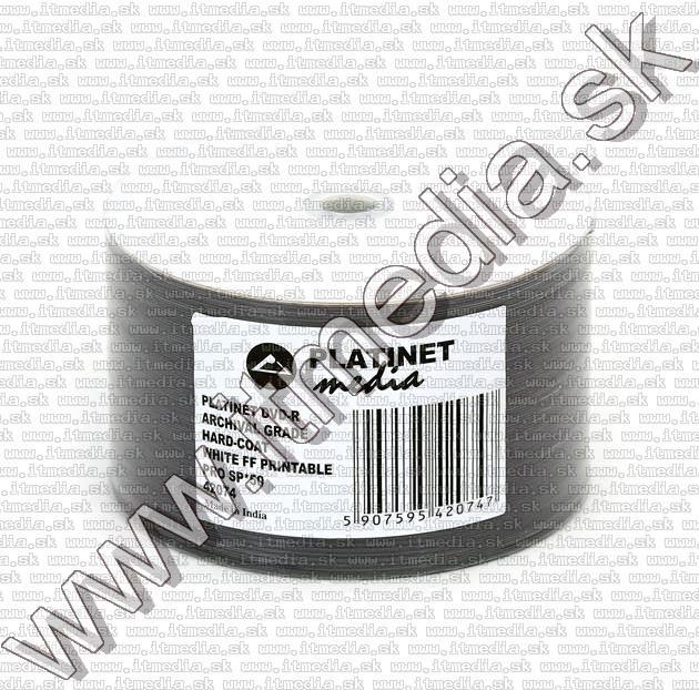 Platinet Pro 16x DVD-R *TF Nyomtatható* *Karcálló* 50-es fólia (IT9854) Image of Platinet Pro 16x DVD-R *TF Nyomtatható* *Karcálló* 50-es fólia (IT9854)